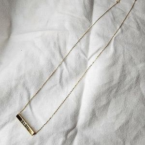 A Beautiful gold plated necklace!!!